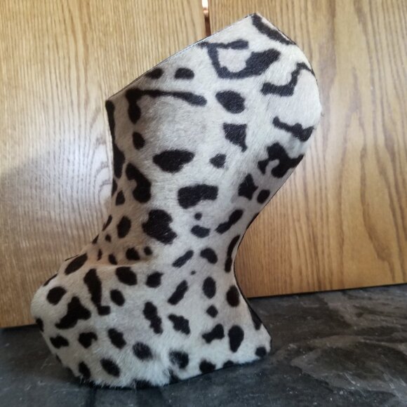 Size 42 Giuseppe Zanotti Lepard Heel-Less Wedge - Picture 12 of 16